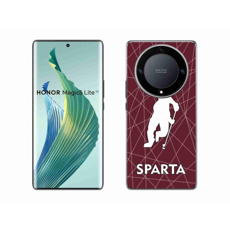Gelový kryt mmCase na mobil Honor Magic 5 Lite 5G - Sparta