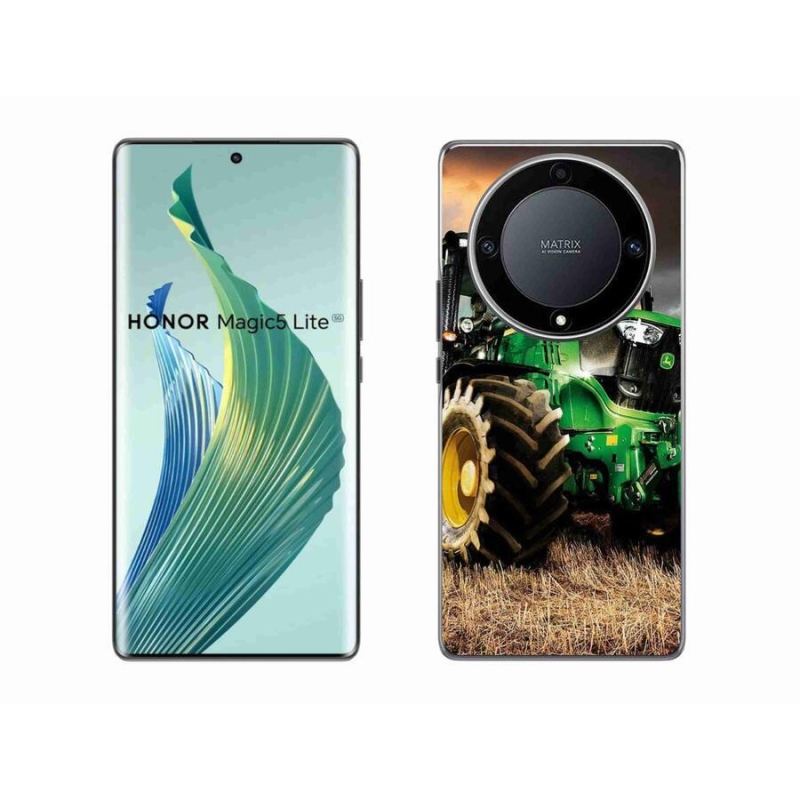 Gelový kryt mmCase na mobil Honor Magic 5 Lite 5G - traktor
