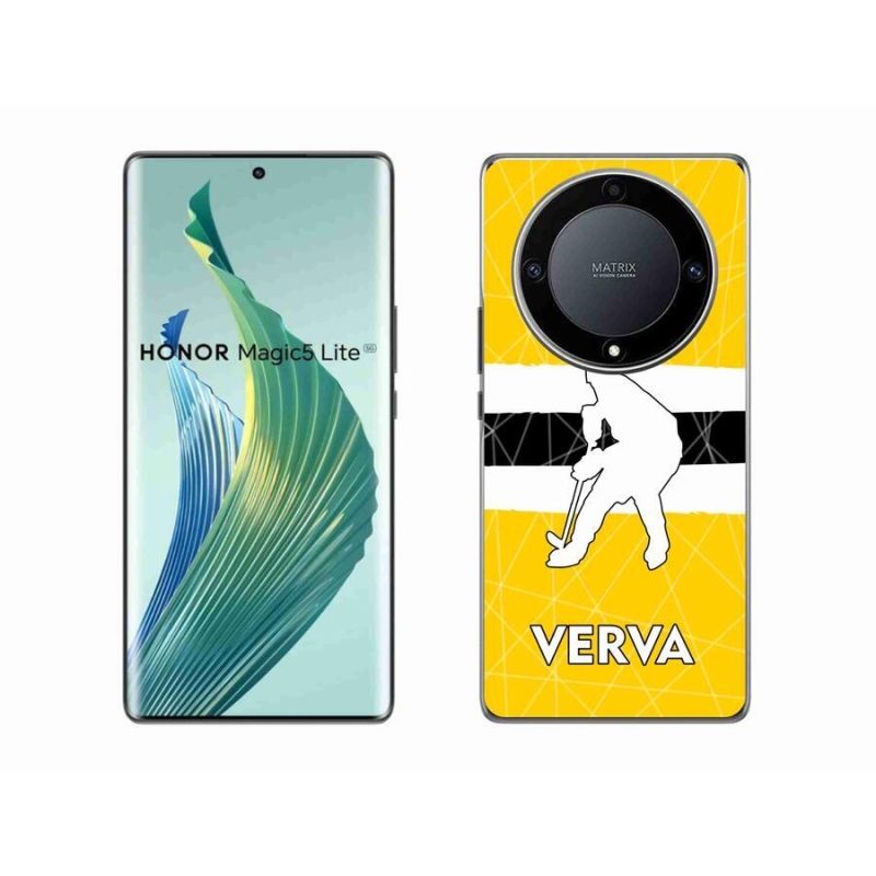 Gelový kryt mmCase na mobil Honor Magic 5 Lite 5G - Verva