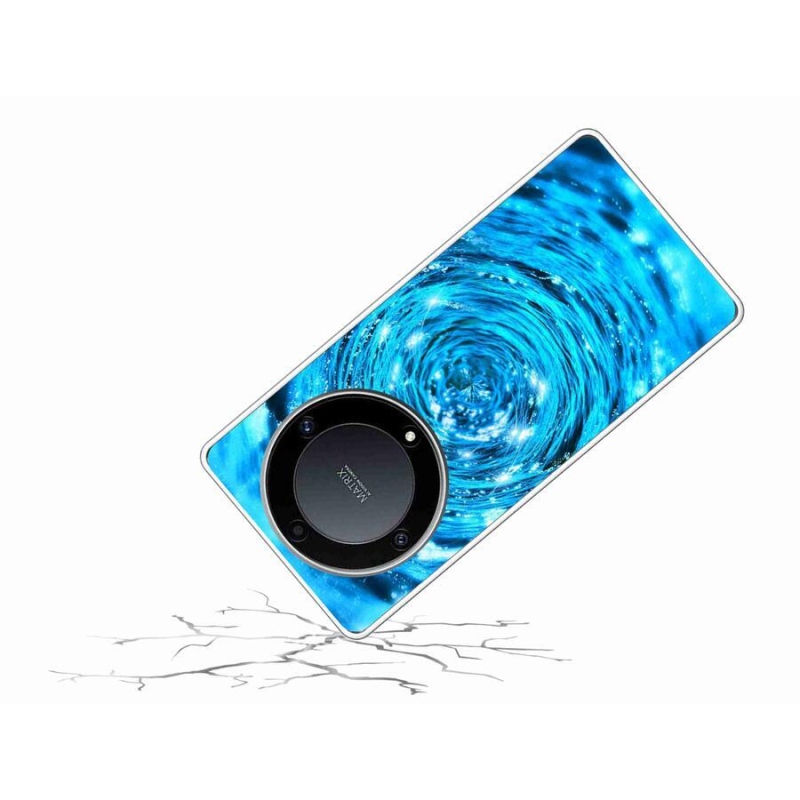 Gelový kryt mmCase na mobil Honor Magic 5 Lite 5G - vodní vír