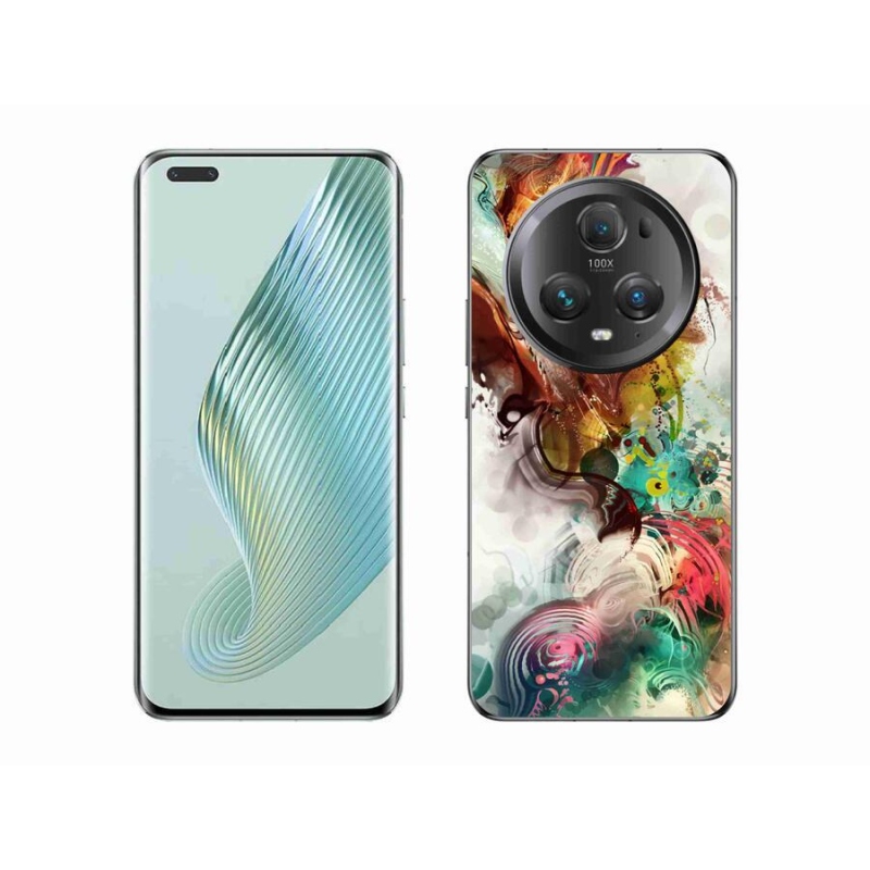 Gelový kryt mmCase na mobil Honor Magic 5 Pro 5G - abstrakt 1