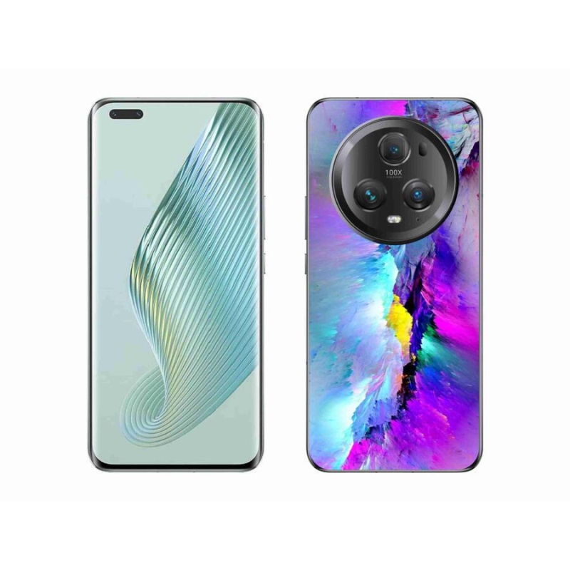 Gelový kryt mmCase na mobil Honor Magic 5 Pro 5G - abstrakt