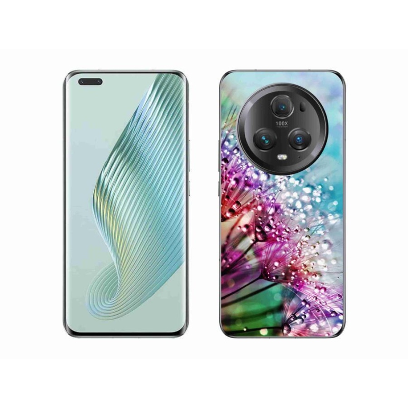 Gelový kryt mmCase na mobil Honor Magic 5 Pro 5G - barevné květy