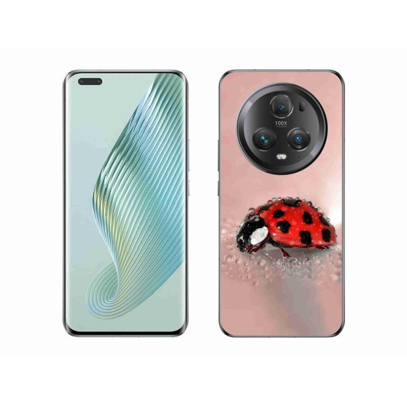 Gelový kryt mmCase na mobil Honor Magic 5 Pro 5G - beruška