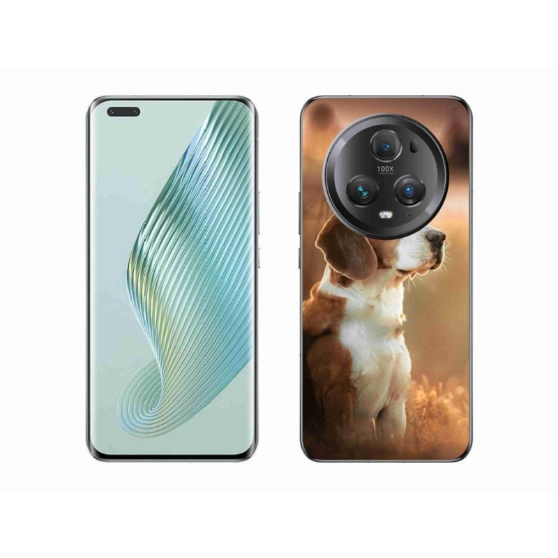 Gelový kryt mmCase na mobil Honor Magic 5 Pro 5G - bígl