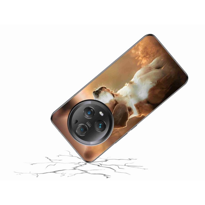 Gelový kryt mmCase na mobil Honor Magic 5 Pro 5G - bígl