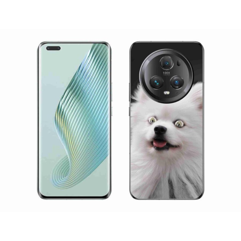 Gelový kryt mmCase na mobil Honor Magic 5 Pro 5G - bílý špic