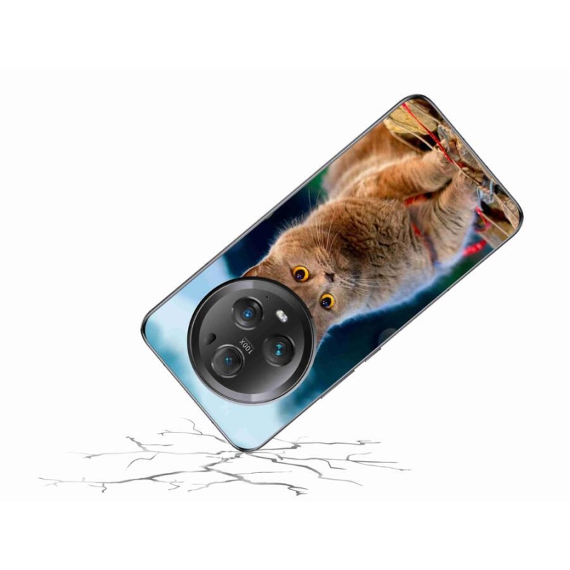 Gelový kryt mmCase na mobil Honor Magic 5 Pro 5G - britská modrá 2