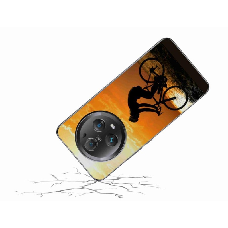 Gelový kryt mmCase na mobil Honor Magic 5 Pro 5G - cyklovýlet