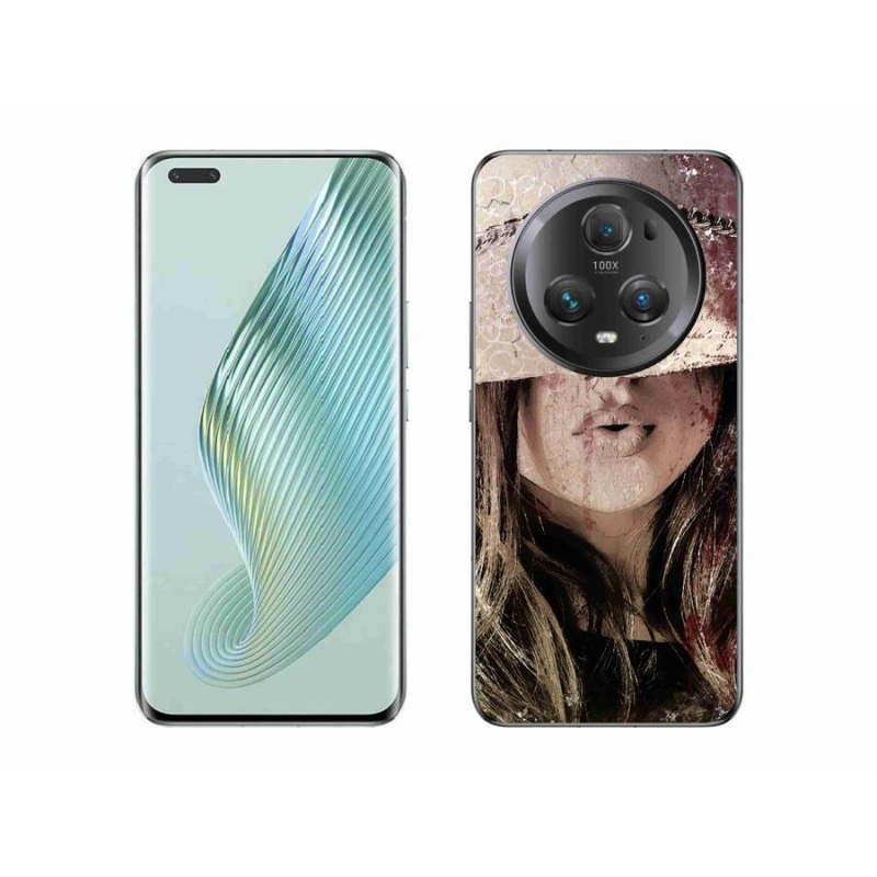 Gelový kryt mmCase na mobil Honor Magic 5 Pro 5G - dívka