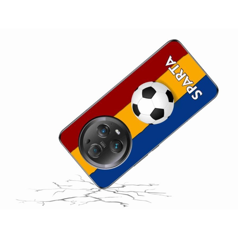 Gelový kryt mmCase na mobil Honor Magic 5 Pro 5G - fotbal 1