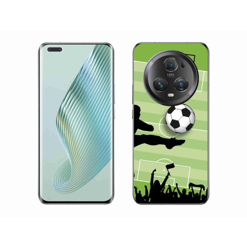 Gelový kryt mmCase na mobil Honor Magic 5 Pro 5G - fotbal 3