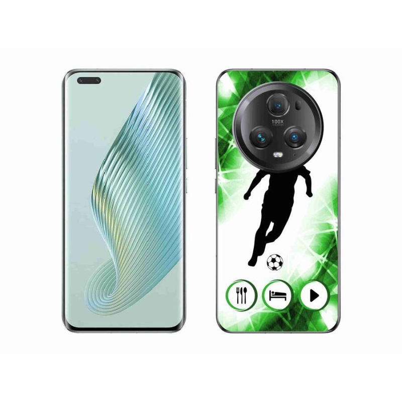 Gelový kryt mmCase na mobil Honor Magic 5 Pro 5G - fotbalista