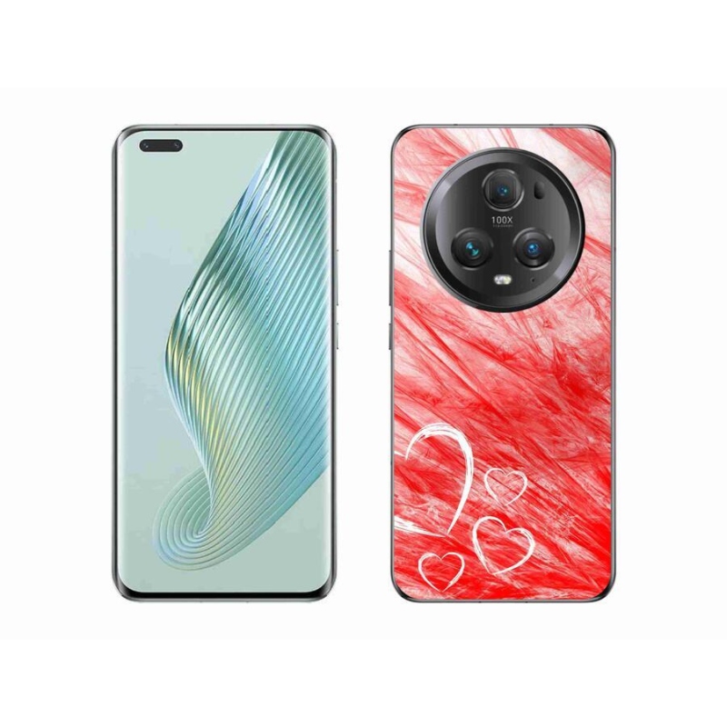 Gelový kryt mmCase na mobil Honor Magic 5 Pro 5G - heart