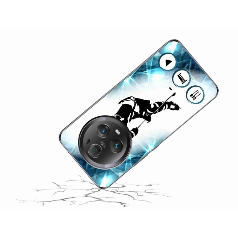 Gelový kryt mmCase na mobil Honor Magic 5 Pro 5G - hokej 1