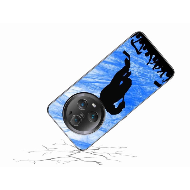 Gelový kryt mmCase na mobil Honor Magic 5 Pro 5G - hokejový hráč