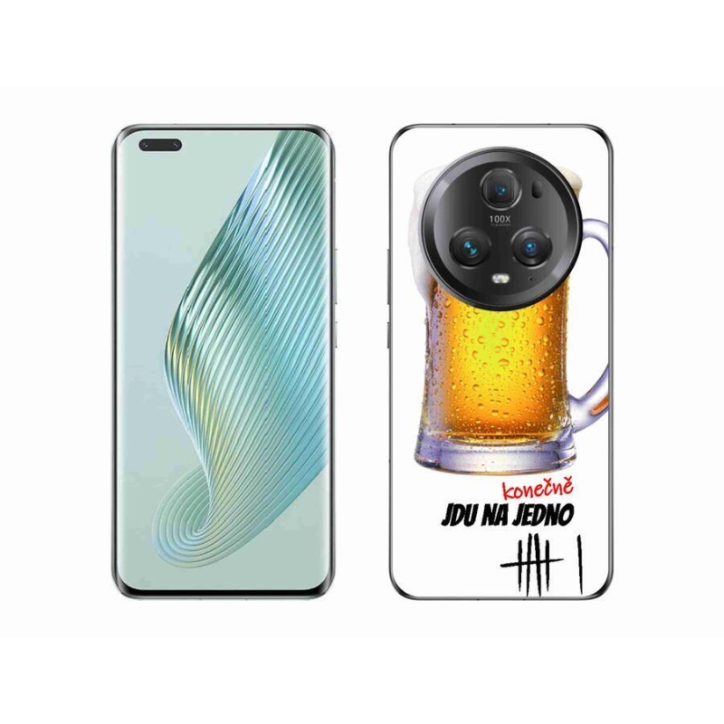 Gelový kryt mmCase na mobil Honor Magic 5 Pro 5G - jdu na jedno
