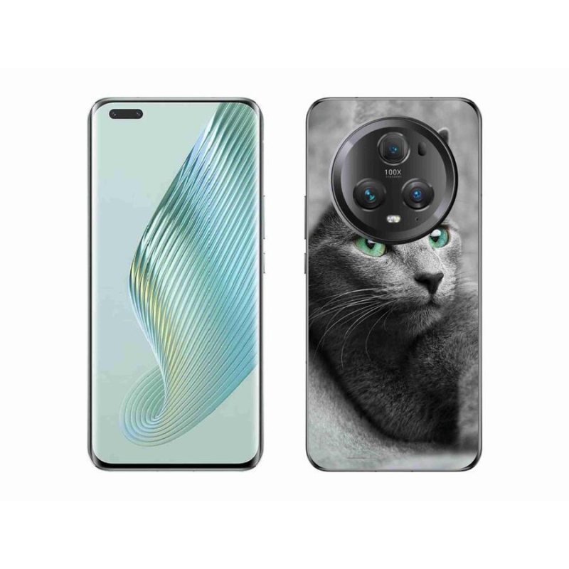 Gelový kryt mmCase na mobil Honor Magic 5 Pro 5G - kočka 2