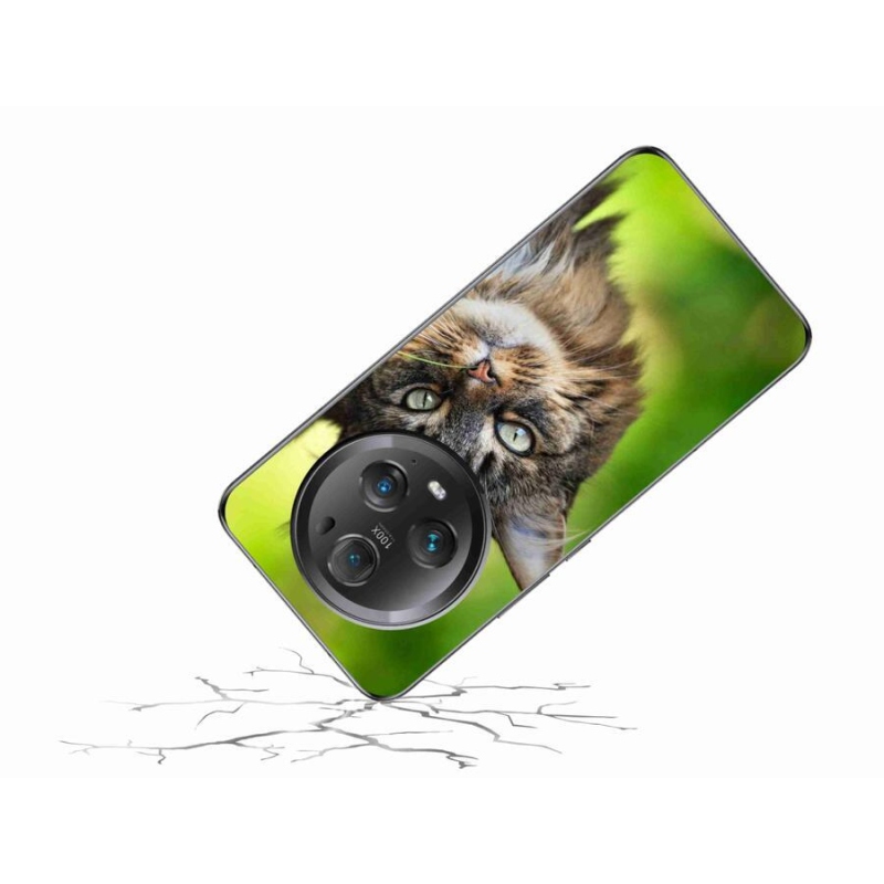 Gelový kryt mmCase na mobil Honor Magic 5 Pro 5G - kočka 3