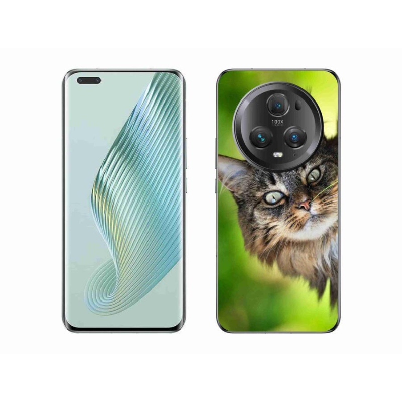 Gelový kryt mmCase na mobil Honor Magic 5 Pro 5G - kočka 3