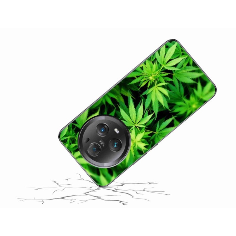 Gelový kryt mmCase na mobil Honor Magic 5 Pro 5G - konopí 3