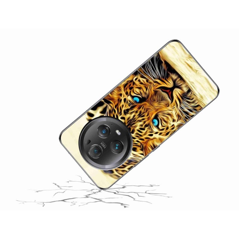 Gelový kryt mmCase na mobil Honor Magic 5 Pro 5G - kreslený tygr