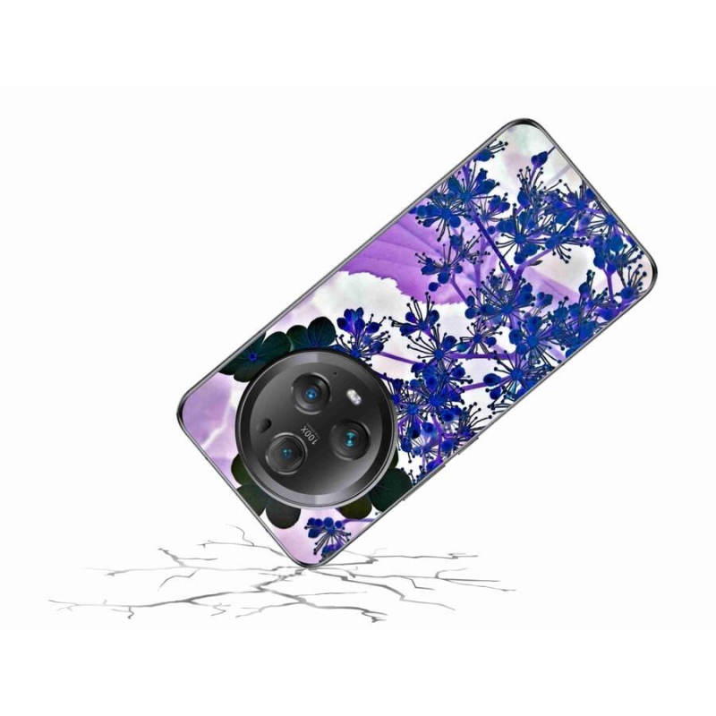 Gelový kryt mmCase na mobil Honor Magic 5 Pro 5G - květ hortenzie