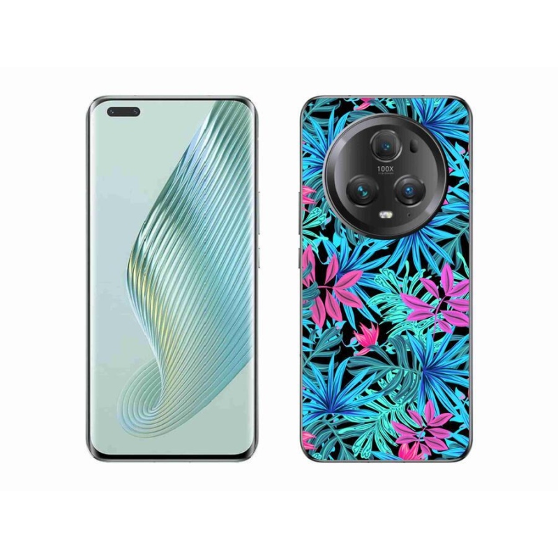 Gelový kryt mmCase na mobil Honor Magic 5 Pro 5G - květiny 3