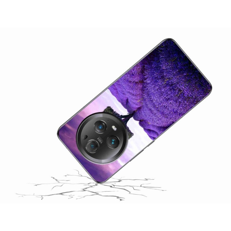 Gelový kryt mmCase na mobil Honor Magic 5 Pro 5G - levandulová louka
