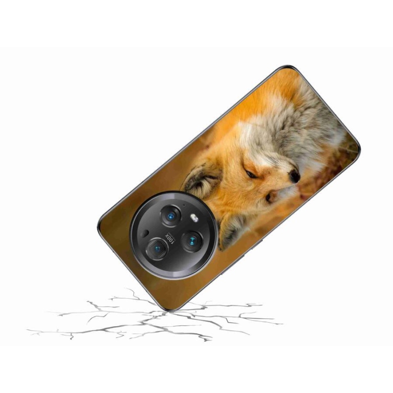 Gelový kryt mmCase na mobil Honor Magic 5 Pro 5G - liška