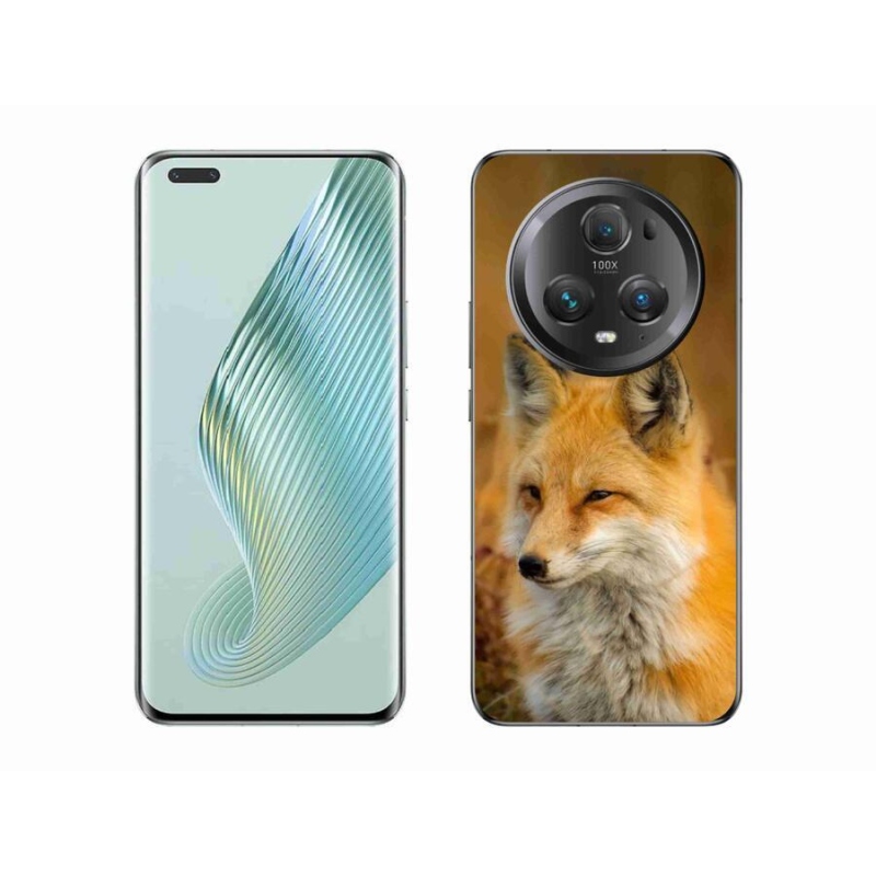 Gelový kryt mmCase na mobil Honor Magic 5 Pro 5G - liška