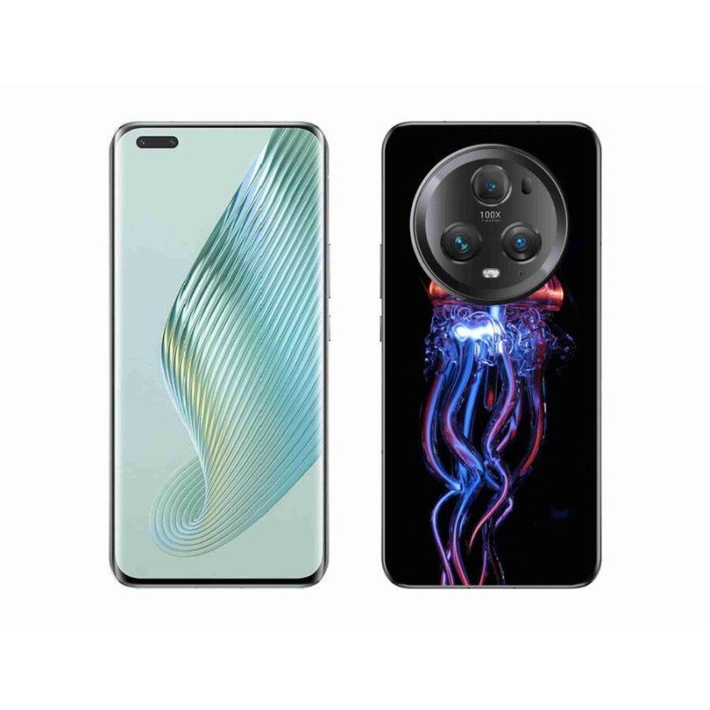 Gelový kryt mmCase na mobil Honor Magic 5 Pro 5G - medúza