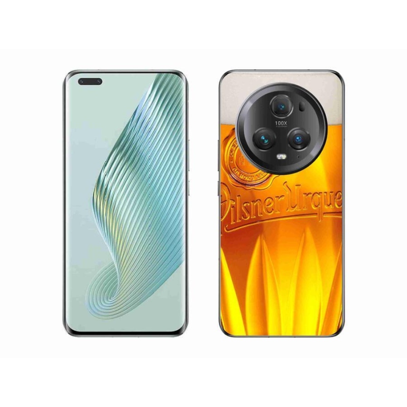 Gelový kryt mmCase na mobil Honor Magic 5 Pro 5G - pivo