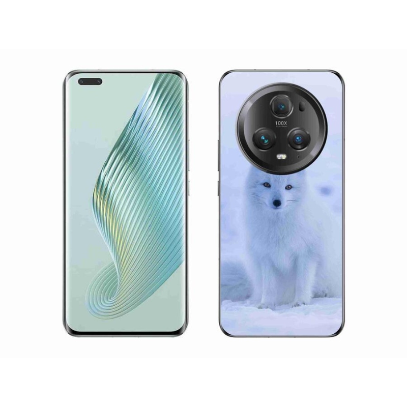 Gelový kryt mmCase na mobil Honor Magic 5 Pro 5G - polární liška