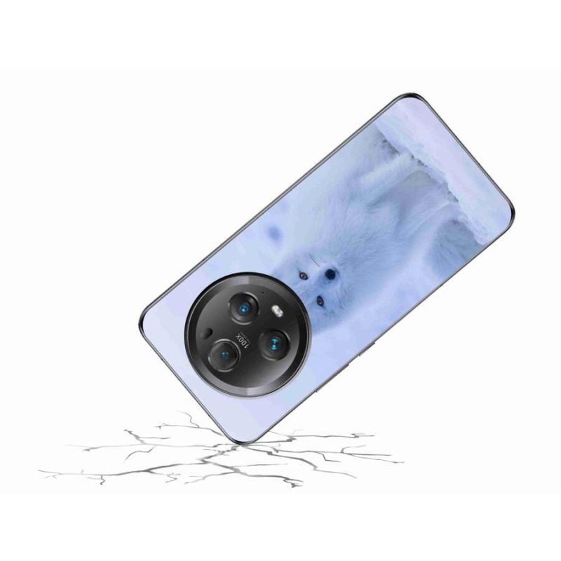 Gelový kryt mmCase na mobil Honor Magic 5 Pro 5G - polární liška