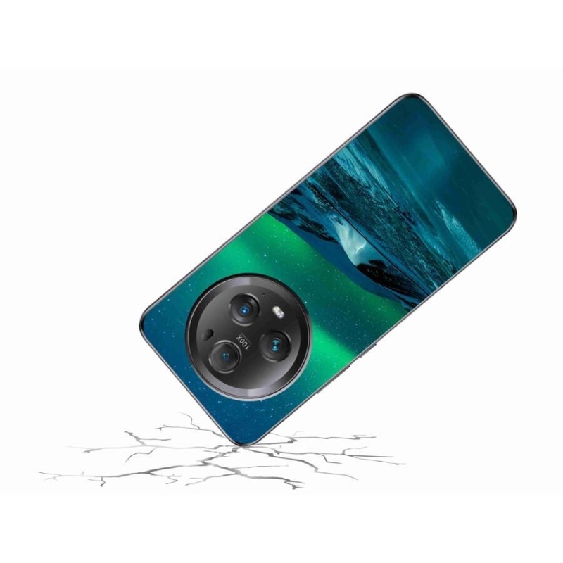 Gelový kryt mmCase na mobil Honor Magic 5 Pro 5G - polární záře