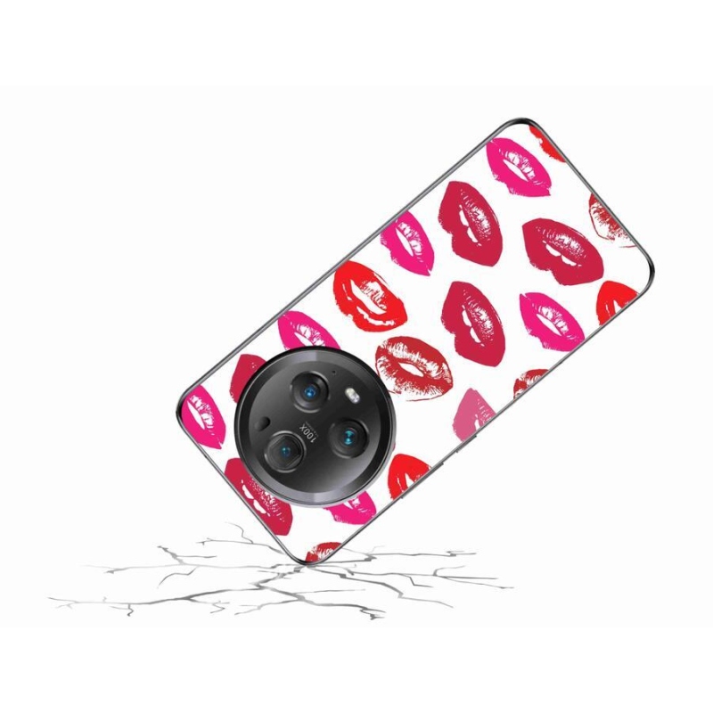 Gelový kryt mmCase na mobil Honor Magic 5 Pro 5G - rty