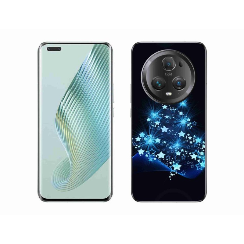Gelový kryt mmCase na mobil Honor Magic 5 Pro 5G - vánoční stromek