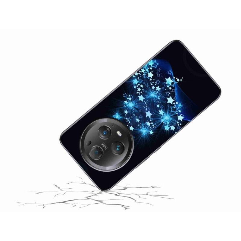 Gelový kryt mmCase na mobil Honor Magic 5 Pro 5G - vánoční stromek