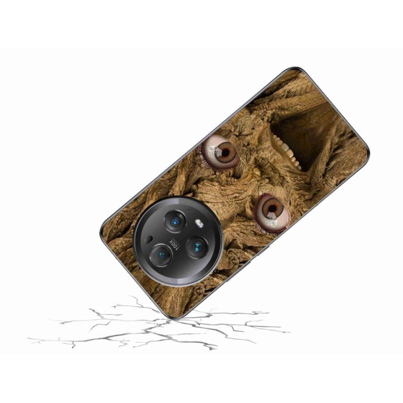 Gelový kryt mmCase na mobil Honor Magic 5 Pro 5G - veselý strom s očima