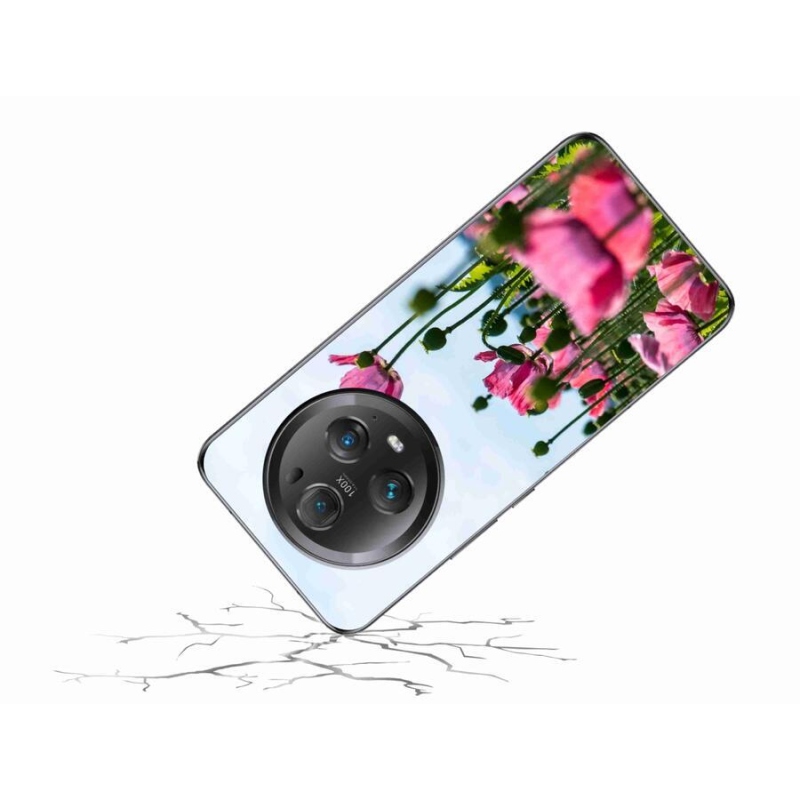 Gelový kryt mmCase na mobil Honor Magic 5 Pro 5G - vlčí mák