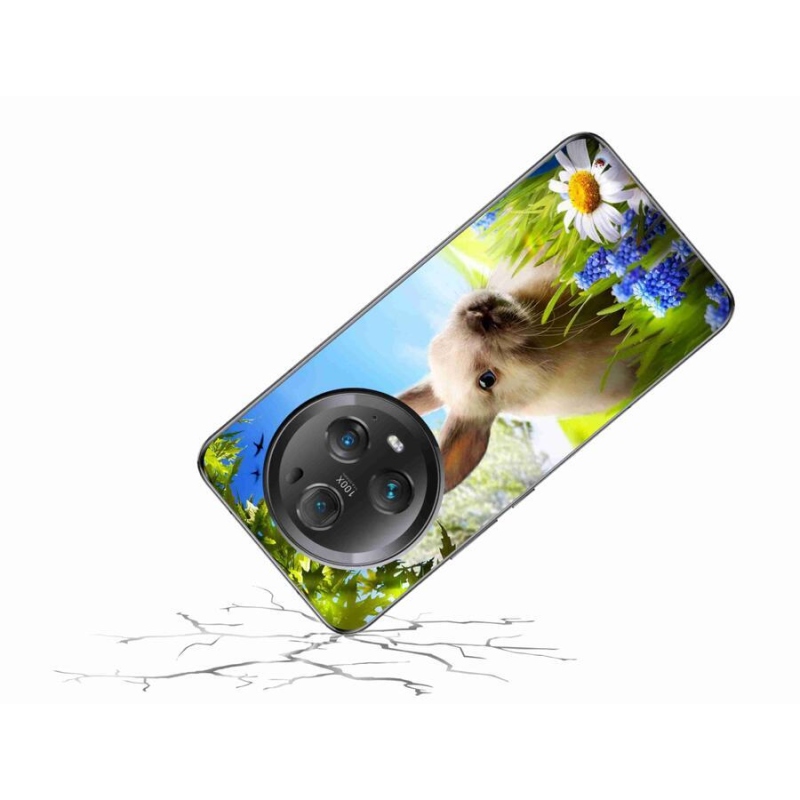 Gelový kryt mmCase na mobil Honor Magic 5 Pro 5G - zajíček