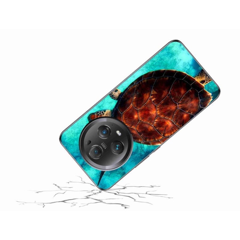 Gelový kryt mmCase na mobil Honor Magic 5 Pro 5G - želva