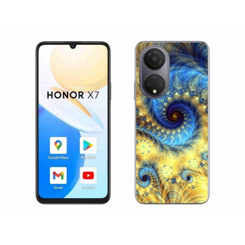 Gelový kryt mmCase na mobil Honor X7 - abstrakt 19