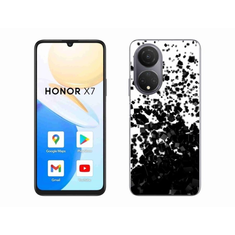 Gelový kryt mmCase na mobil Honor X7 - abstraktní vzor 1
