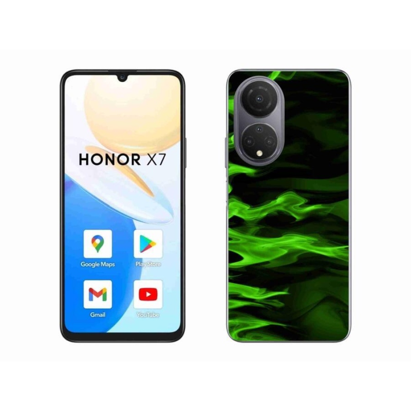 Gelový kryt mmCase na mobil Honor X7 - abstraktní vzor 10