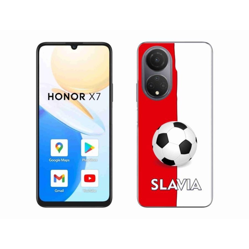 Gelový kryt mmCase na mobil Honor X7 - fotbal 2