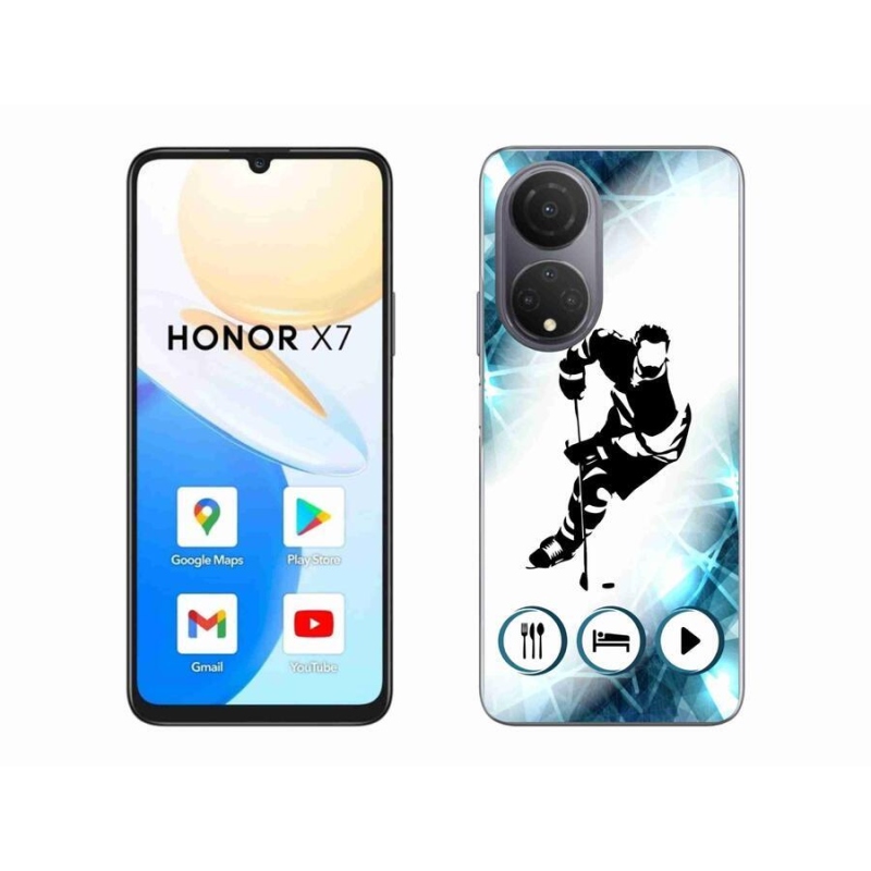 Gelový kryt mmCase na mobil Honor X7 - hokej 1