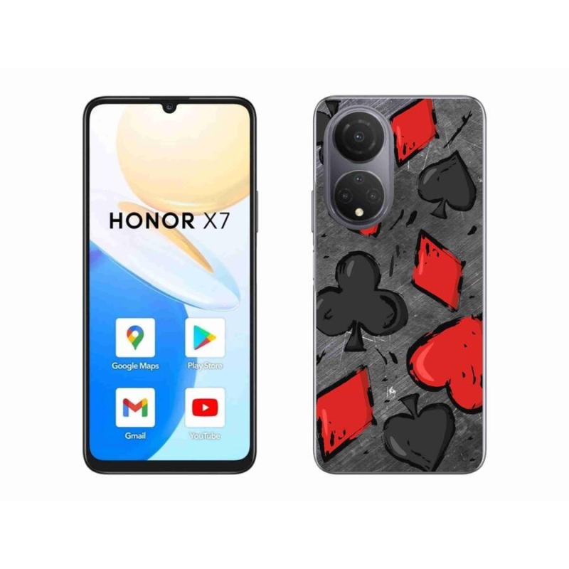Gelový kryt mmCase na mobil Honor X7 - karta 1