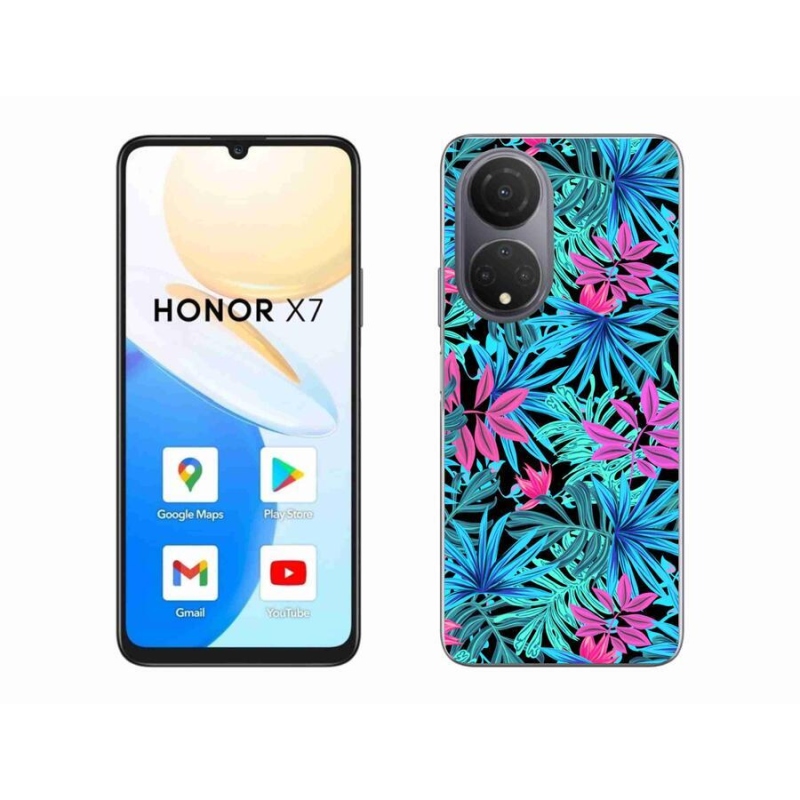 Gelový kryt mmCase na mobil Honor X7 - květiny 3